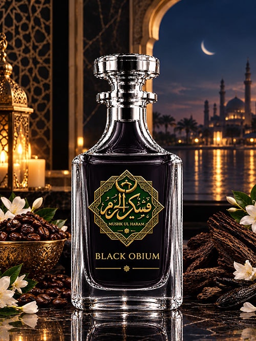 Black Obium attar by Mushk ul Haram